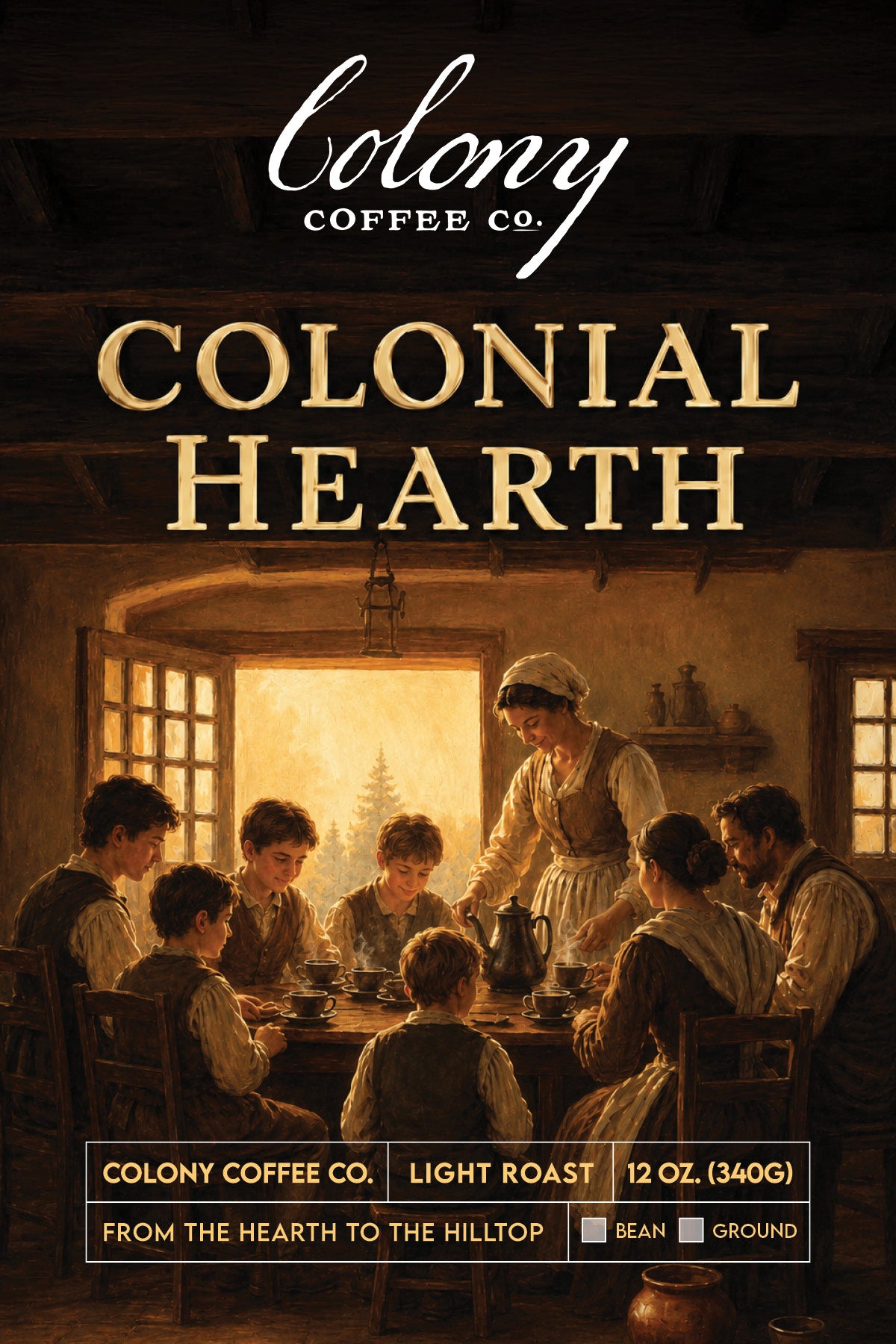 Colonial Hearth Roast (Light)